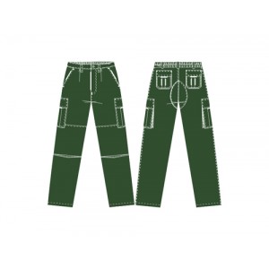 CALÇA H AB/F 2B/ALF. ELA/TRA.VERDE SAPADOR *